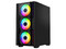 Gabinete BALAM RUSH Nitrox Edge Pro Crystal 4900C, Mini Tower, Micro-ATX, Incluye 4 Ventiladores de 120mm, Panel de Cristal, No Incluye Fuente de Poder. Color Negro. (Caja abierta)