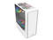 Gabinete Gamer BalamRush Nyx Max, Micro-Tower, Micro-ATX (Sin fuente de poder). Color Blanco.