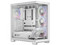 Gabinete Gamer Media Torre Tank Polar 7900 con Max MB ATX, GPU 420 mm, Paneles de Cristal y Ventiladores ARGB. Color Blanco