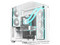 Gabinete Gamer Balam Rush Tank Majestic 7600, Mid Tower, ATX, 5 Ventiladores de 120mm, ARGB, (Sin fuente de poder). Color Blanco.
