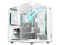 Gabinete BALAM RUSH Tank Majestic 6600, Mid Tower, ATX, Incluye 3 Ventiladores ARGB, No Incluye Fuente de Poder. Color Blanco.