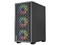 Gabinete Balam Rush Nitrox Edge Aircool 4700A, Mini-Tower, Micro ATX, Incluye Ventiladores 4 x 120mm, (Sin fuente de poder). Color Negro. (Caja abierta)