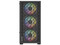 Gabinete Balam Rush Nitrox Edge Aircool 4700A, Mini-Tower, Micro ATX, Incluye Ventiladores 4 x 120mm, (Sin fuente de poder). Color Negro. (Caja abierta)