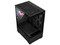 Gabinete BALAM RUSH NITROX GLOW CRYSTAL 4700C, Mini Tower, Micro-ATX / Mini-ITX, No Incluye Fuente de Poder. Color Negro. (Caja abierta)