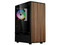 Gabinete Gamer Balam Rush Dragonfly Wood GM580, ATX Media Torre, Cuatro Ventiladores ARGB, Cristal Templado, Frente Tipo Madera, USB 3.0.