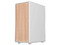 Gabinete Gamer Balam Rush Dragonfly Wood GM580, Mid Tower, ATX, 4 Ventiladores de 120mm, ARGB, Frente tipo Madera, (Sin fuente de poder). Color Blanco.