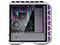 Gabinete Gamer COOLER MASTER H500P MESH, Mid Tower, Cristal Templado, ARGB, ATX, (No incluye fuente de poder). Color Blanco.