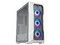 Gabinete Gamer Cooler Master MasterBox TD500, ATX, Mid-Tower, ARGB (sin fuente de poder). Color Blanco.