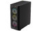 Gabinete CORSAIR 480T RGB Airflow, Mid Tower, E-ATX, Incluye 3 Ventiladores RGB de 120mm, Panel de Cristal, No Incluye Fuente de Poder. Color Negro.