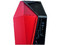 Gabinete Corsair SPEC OMEGA, mid tower, ATX (sin fuente de poder). Color negro/rojo.