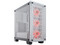 Gabinete Corsair Mid-tower Crystal 460X RGB, ATX, (sin fuente de poder). Color Blanco.