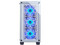 Gabinete Corsair Mid-tower Crystal 460X RGB, ATX, (sin fuente de poder). Color Blanco.