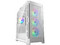 Gabinete Cougar Airface Pro Blanco, ATX, en color blanco con panel de cristal templado, iluminación RGB y diseño de alta ventilación