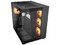 Gabinete Cougar FV150 RGB, Mid Tower, ATX, Panel de Cristal Templado, 3 Ventiladores ARGB de 120mm Incluidos, No Incluye Fuente de Poder. Color Negro.