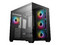 Gabinete DeepCool CG530 4F, ITX, Negro, ARGB, Sin Fuente, Panel de Cristal.