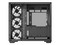 Gabinete DeepCool CG530 4F, ITX, Negro, ARGB, Sin Fuente, Panel de Cristal.