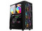 Gabinete Gamer Formula Mana, Mid-Tower, ATX, Ventiladores 4 x 120mm, (No incluye fuente de poder), Color Negro.