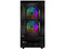 Gabinete FORMULA Crystal Z8 Cosmic, Mid Tower, No Incluye Fuente de Poder. Color Negro.