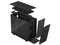Gabinete Fractal Desing Meshify 2 Light Tempered Glass, E-ATX. Color Negro. (No incluye fuente de poder)