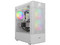 Gabinete GAMDIAS AURA GC5 Elite ARGB Digital, ATX, Cristal Templado, Sin Fuente de Poder. Color Blanco.