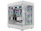 Gabinete Gamdias Neso P1 Pro, Blanco, E-ATX, ARGB, Sin Fuente, Panel de Cristal.