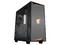 Gabinete Mid Tower Aorus AC300W Lite, ATX (sin fuente de poder). Color negro.
