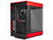 Gabinete HYTE Y60 Mid-Tower, ATX, 3 Ventiladores de 120mm, Incluye Cable PCIE 4.0, (Sin Fuente de Poder). Color Negro y Rojo.