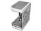 Gabinete HYTE Y60 Mid-Tower, E-ATX, (Sin Fuente de Poder). Color Blanco/Negro.