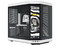 Gabinete HYTE Y70 TOUCH INFINITE, Mid Tower, ATX, Pantalla Táctil LCD, No Incluye Fuente de Poder. Color Blanco.
