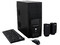 KIT KMEX de Gabinete (450W), Teclado, Mouse y Bocinas. Color Negro 