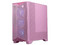Gabinete Gamer MSI MPG GUNGNIR 210R, Mid Tower, ATX, Panel de Vidrio Templado, No incluye fuente de poder. Color Rosa.
