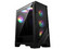 Gabinete Gamer MSI MAG FORGE M120A, Media-Tower, ATX, Micro-ATX, Mini-ITX, Sin Fuente de Poder. Color Negro.