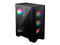 Gabinete Gamer MSI MAG FORGE 120A AIRFLOW, Mid-Tower, ATX, Sin fuente de poder. Color Negro.
