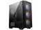 Gabinete Gamer MSI MAG FORGE M100A, Mini-Tower, Micro-ATX, Sin fuente de poder. Color Negro
