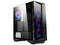 Gabinete MSI Mid-tower MPG GUNGNIR 110R, ATX, (No incluye fuente de poder). Color Negro.