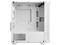 Gabinete MUNFROST Bambu, Mid Tower, Micro-ATX, Incluye 1 Ventilador ARGB de 120mm, Panel de Cristal Templado, ARGB Sync, No Incluye Fuente de Poder. Color Blanco.