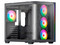 Gabinete MUNFROST Hirow, Mid Tower, ATX, Incluye 4 Ventiladores ARGB de 120mm, Panel de Cristal Templado, ARGB Sync, No Incluye Fuente de Poder. Color Negro.