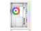 Gabinete MUNFROST Hirow, Mid Tower, ATX, Incluye 4 Ventiladores ARGB de 120mm, Panel de Cristal Templado, ARGB Sync, No Incluye Fuente de Poder. Color Blanco.