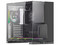 Gabinete MUNFROST Flow, Mid Tower, ATX, Incluye 4 Ventiladores ARGB de 120mm, Panel de Cristal Templado, No Incluye Fuente de Poder. Color Negro.