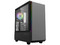 Gabinete MUNFROST Panda RGB, Mid Tower, ATX, Incluye 1 Ventilador ARGB de 120mm, Panel de Cristal Templado, Control de Ventiladores, No Incluye Fuente de Poder. Color Negro.
