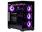 Gabinete NACEB NA-0637N, Mid Tower, ATX, USB 3.0, Incluye 4 Ventiladores, Sin Fuente de Poder. Color Negro.