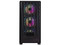 Gabinete Naceb Stella NA-0658N, Mid Tower, ATX, Incluye 3 Ventiladores 120mm, Panel de Cristal Templado, No Incluye Fuente de Poder. Color Negro.