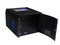 Gabinete NZXT ROGUE Gaming Alta Calidad con Leds Azules y 3 Ventiladores de 120mm. (no incluye fuente de poder) Color Negro