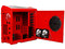 Gabinete NZXT Phantom con Leds Azules y ventilación. (no incluye fuente de poder) Color Rojo