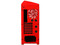 Gabinete NZXT Phantom con Leds Azules y ventilación. (no incluye fuente de poder) Color Rojo