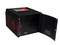 Gabinete NZXT ROGUE Gaming Alta Calidad con Leds Rojos y 3 Ventiladores de 120mm. (no incluye fuente de poder) Color Negro