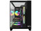 Gabinete Gamer Formula Crystal Z9M Floe, Mid-Tower, Ventiladores 5 x 120mm, (No incluye fuente de poder), Color Negro.