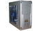 Gabinete 712 ATX Plateado con control frontal, fuente de 400W y Acrilico con Ventilador.