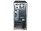 Gabinete 712 ATX Plateado con control frontal, fuente de 400W y Acrilico con Ventilador.