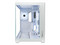 Gabinete Ocelot Gamer W-CUBE 2, ATX, No incluye fuente de poder. Color Blanco.